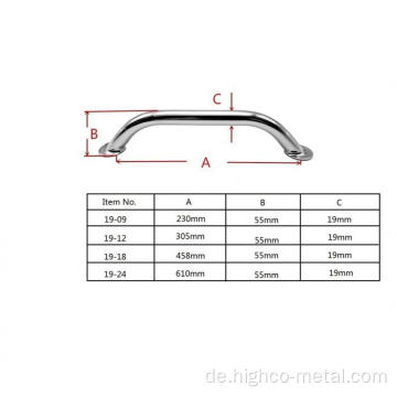 DIA19MM GAP RAIL GRIFFE MARINE BOOT HARDY